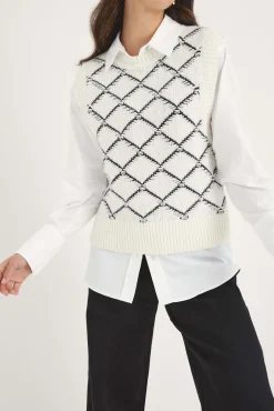 Elle Wool Blend Vest