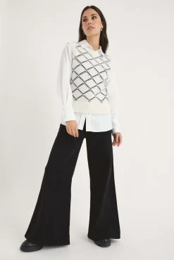 Elle Wool Blend Vest