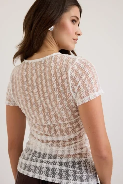 Evelyn Lace Top