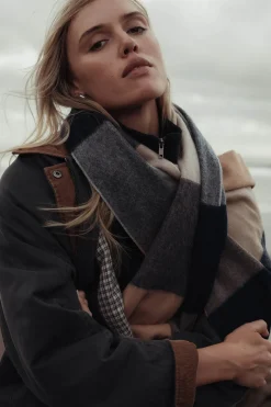 Faith Check Scarf