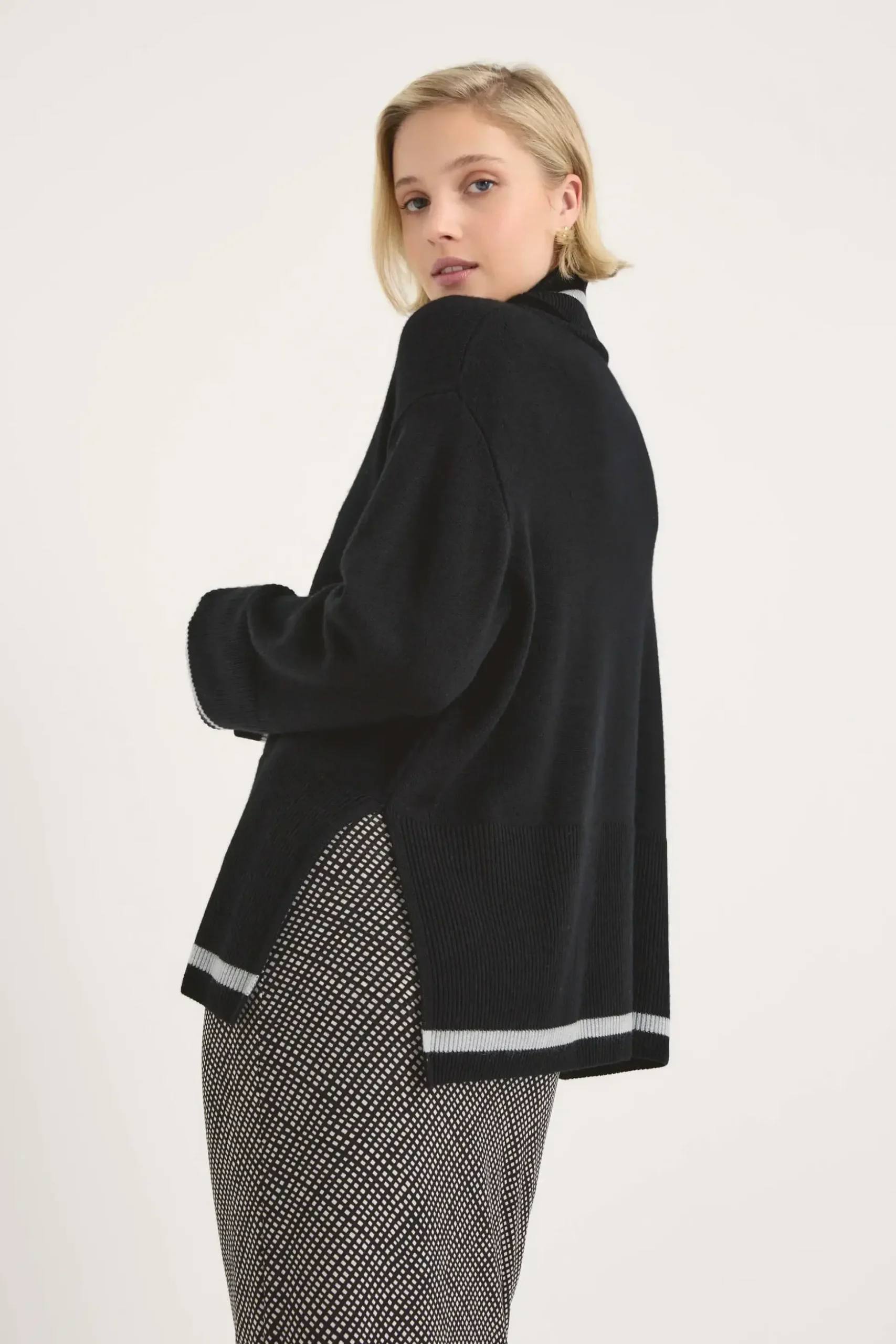 Fallon ZQ Merino Roll Neck Sweater