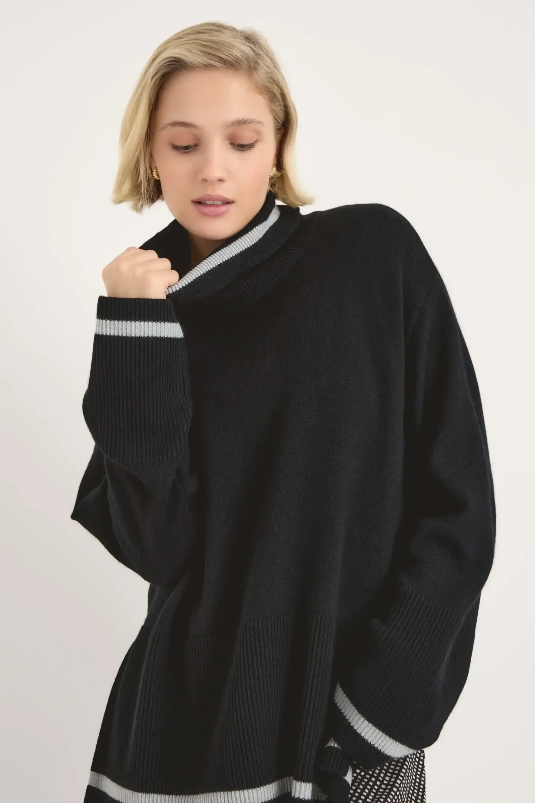 Fallon ZQ Merino Roll Neck Sweater