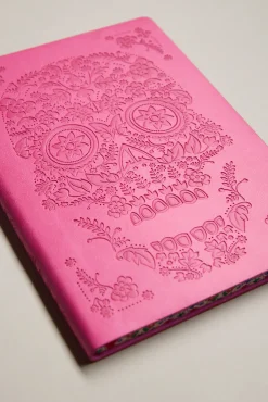 Flower Skull Artisan Notebook