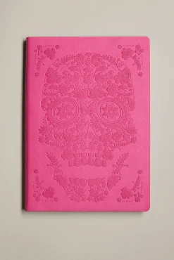 Flower Skull Artisan Notebook