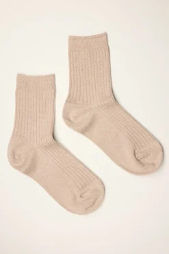 Georgia Lurex Crew Sock