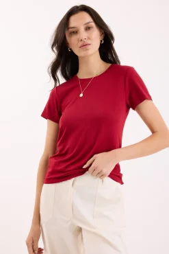 Hailey Short Sleeve Crew Tee