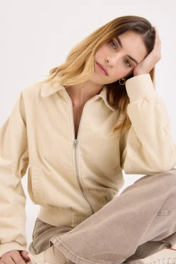 Harley Cord Bomber Jacket