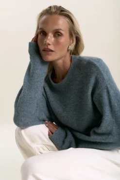 Hayley Luxe Whisper Crew Neck Sweater