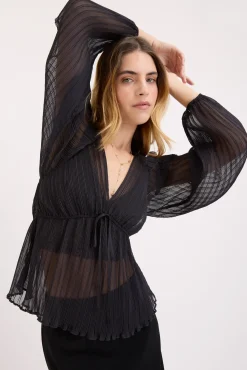 Hazel Textured Blouse