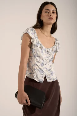 Ingrid Frill Detail Top