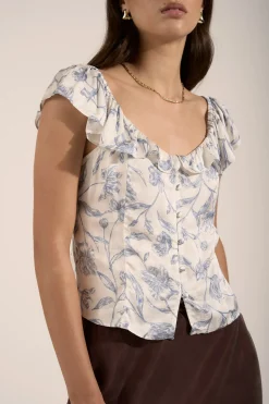 Ingrid Frill Detail Top