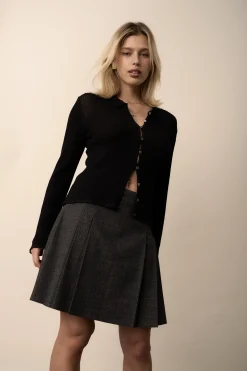 Josie Pleated Mini Skirt