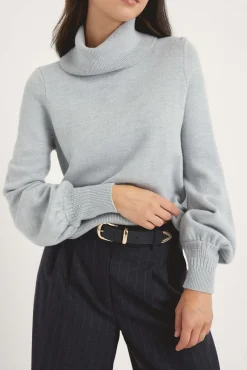 Josie ZQ Merino Roll Neck Sweater