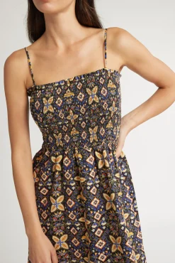 Juniper Shirred Dress