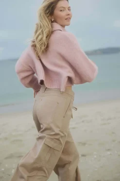 Kate Luxe Whisper Roll Neck Sweater