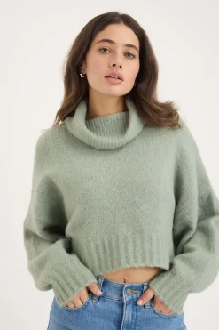 Kate Luxe Whisper Roll Neck Sweater