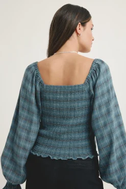 Kendall Shirred Top