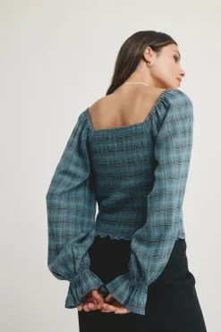 Kendall Shirred Top