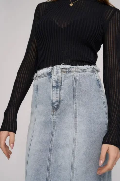 Kendra Denim Skirt