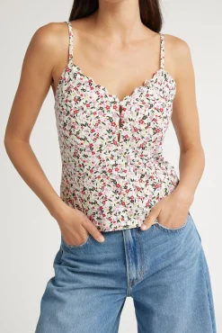 Kennedy Scallop Detail Jersey Cami