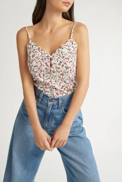 Kennedy Scallop Detail Jersey Cami