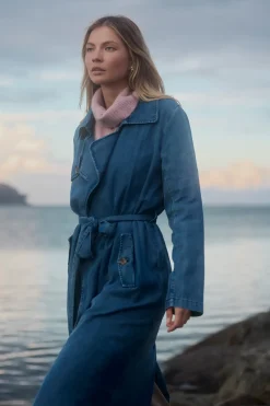 Kenzie Denim Trench
