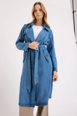 Kenzie Denim Trench