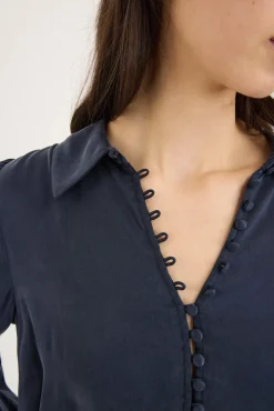 Kiara Button Front Blouse