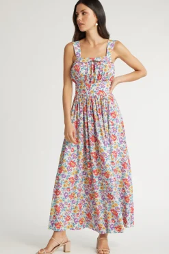 Kimberly Pleat Detail Dress