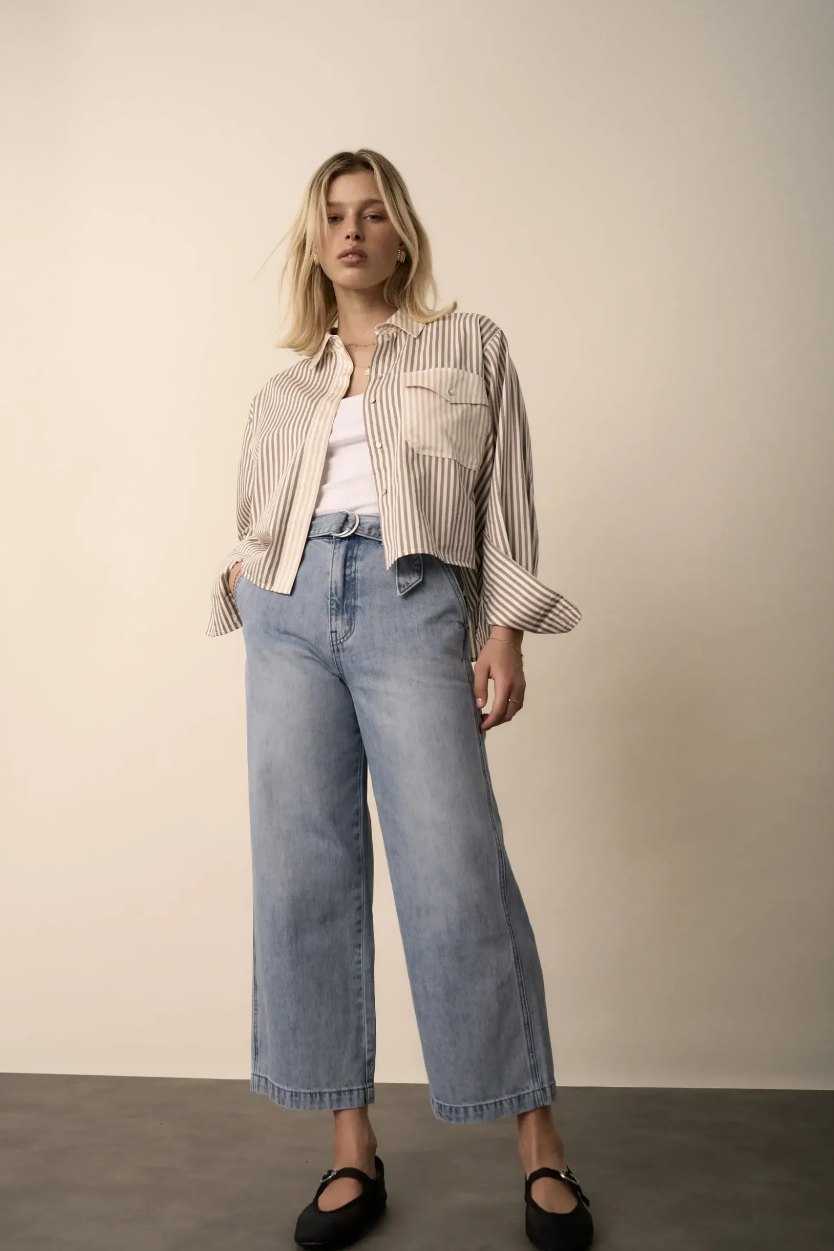 Kingston Buckle Detail Jeans