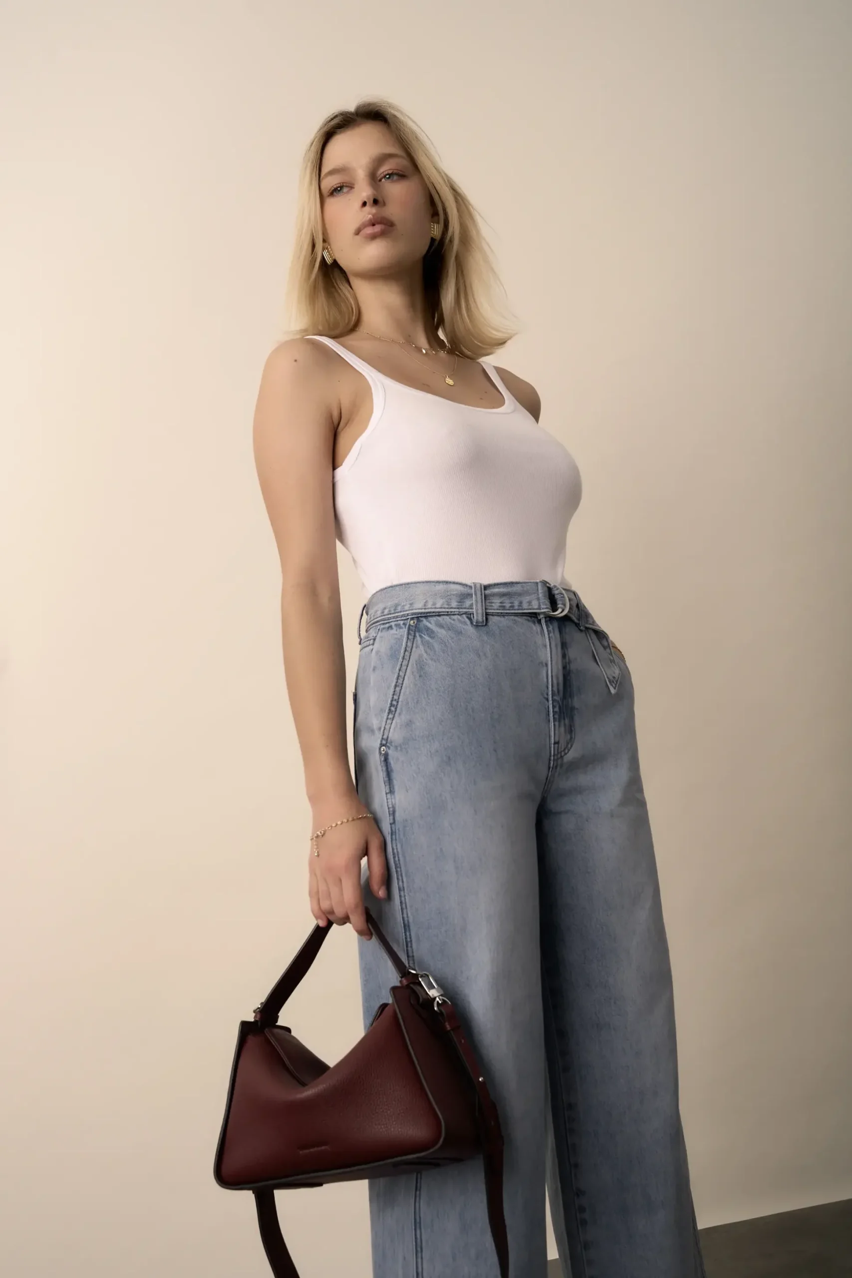 Kingston Buckle Detail Jeans