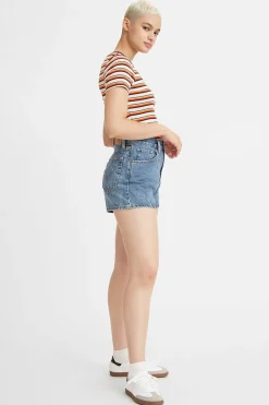 Levi's High Waisted Mom Short