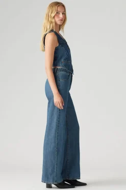 Levi's Ribcage Braided Wide Leg Jeans