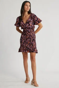 Lillian Shirred Dress