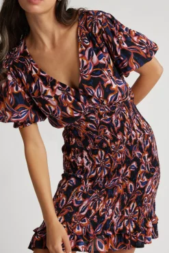 Lillian Shirred Dress