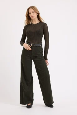 Lola Ladder Knit Layering Top