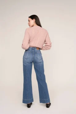 London Pintuck Jeans