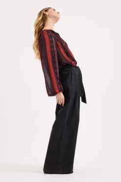 Lorelai Shirred Detail Blouse