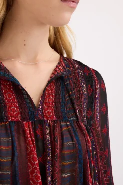 Lorelai Shirred Detail Blouse