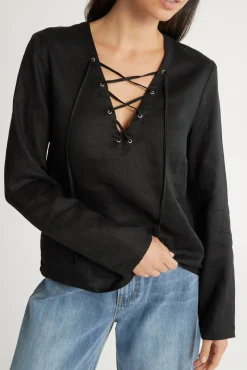 Lucia Tie Detail Top