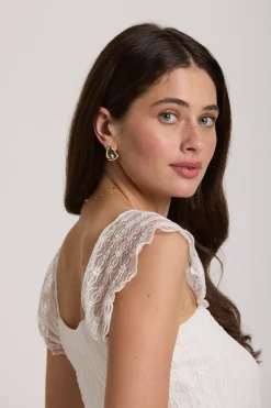 Lulu Lace Detail Top