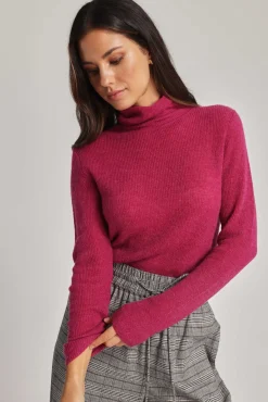 Lulu Luxe Whisper Roll Neck Sweater