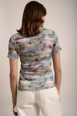 Mali Mesh Short Sleeve Top