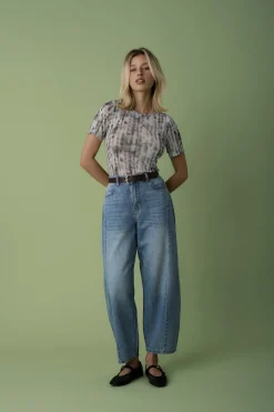 Mali Mesh Short Sleeve Top