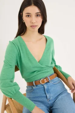 Meg ZQ Merino Wrap Sweater