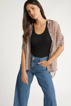 Micheala Button Front Shirt