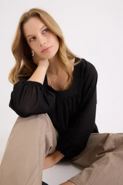 Mya Square Neck Top