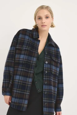 Nadine Check Coat