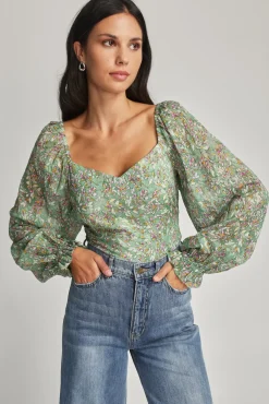 Natalia Shirred Blouse