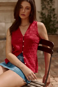 Opal Knit Vest Top